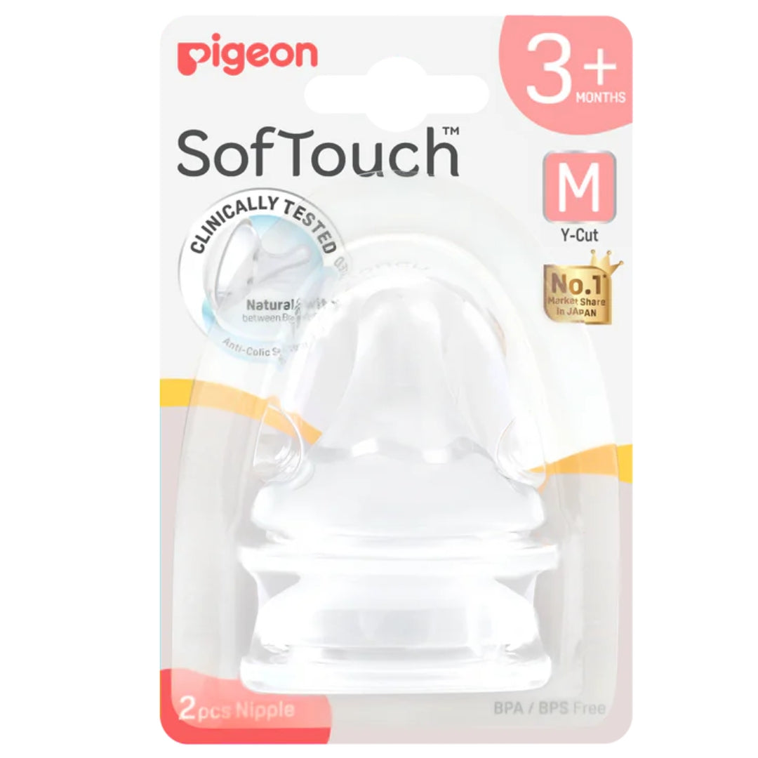 Pigeon Softouch BPP Peristaltic Plus Teat M (2pcs)