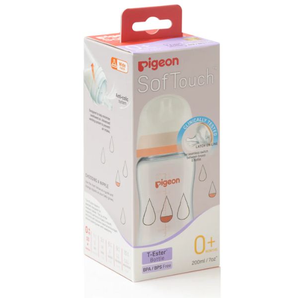 Pigeon Softouch III Bottle T-Ester 200ml Dewdrop