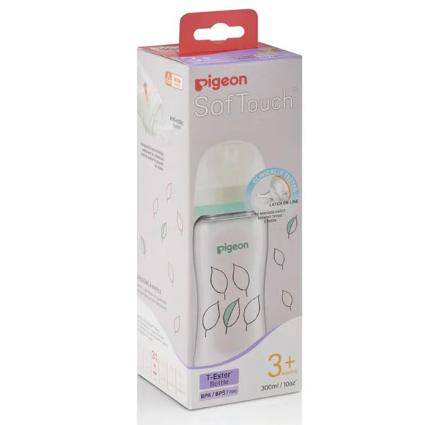 Pigeon Softouch III Bottle T-Ester 300ml Leaf