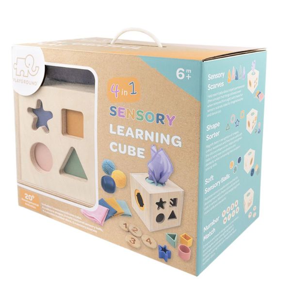 Playground 4 in 1 Sensory Cube