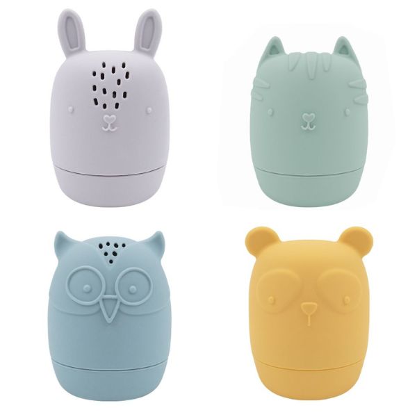 Playground Silicone Bath Buddies 4pk