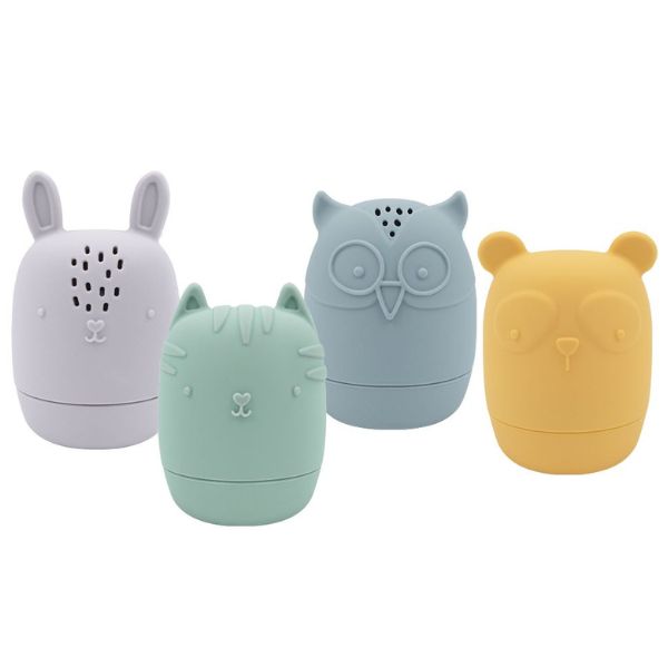Playground Silicone Bath Buddies 4pk