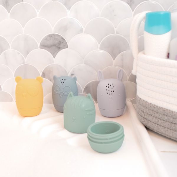 Playground Silicone Bath Buddies 4pk