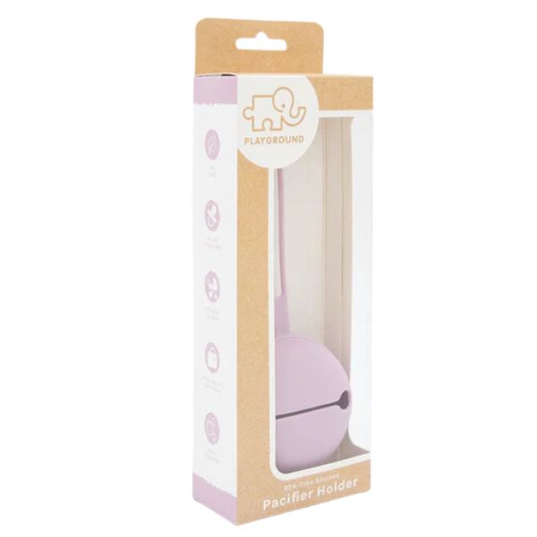 Playground Silicone Pacifier Case Lavender