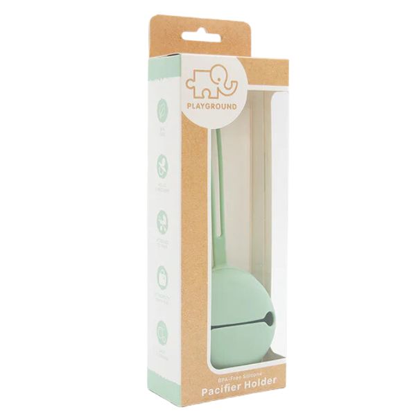 Playground Silicone Pacifier Case Seafoam Green
