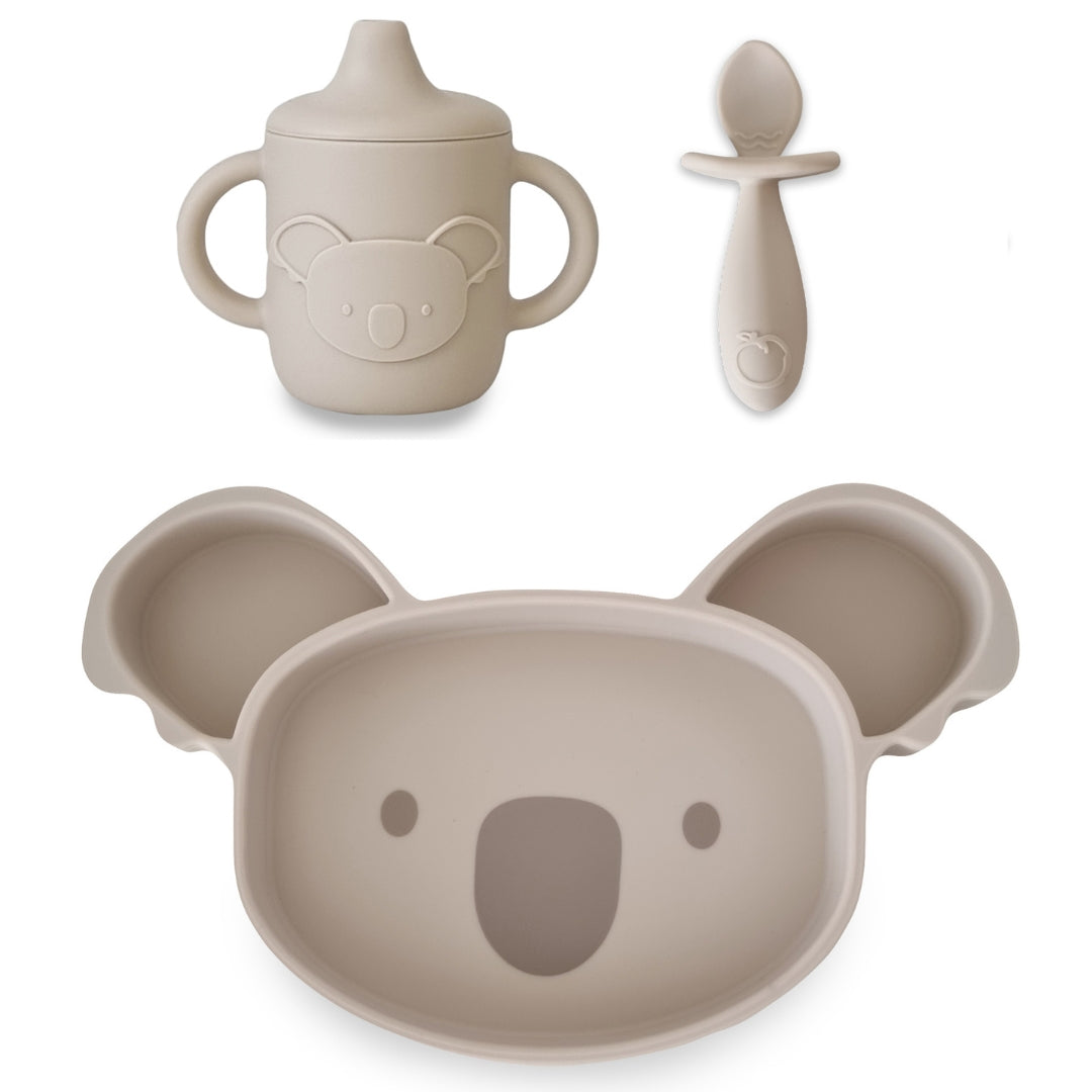 PLUM 3pc Mealtime Essential Kit Sand