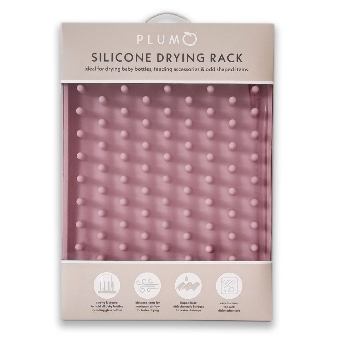 PLUM Silicone Drying Rack Dusty Berry