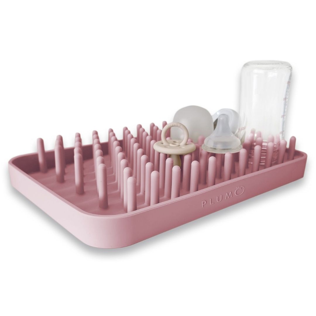 PLUM Silicone Drying Rack Dusty Berry