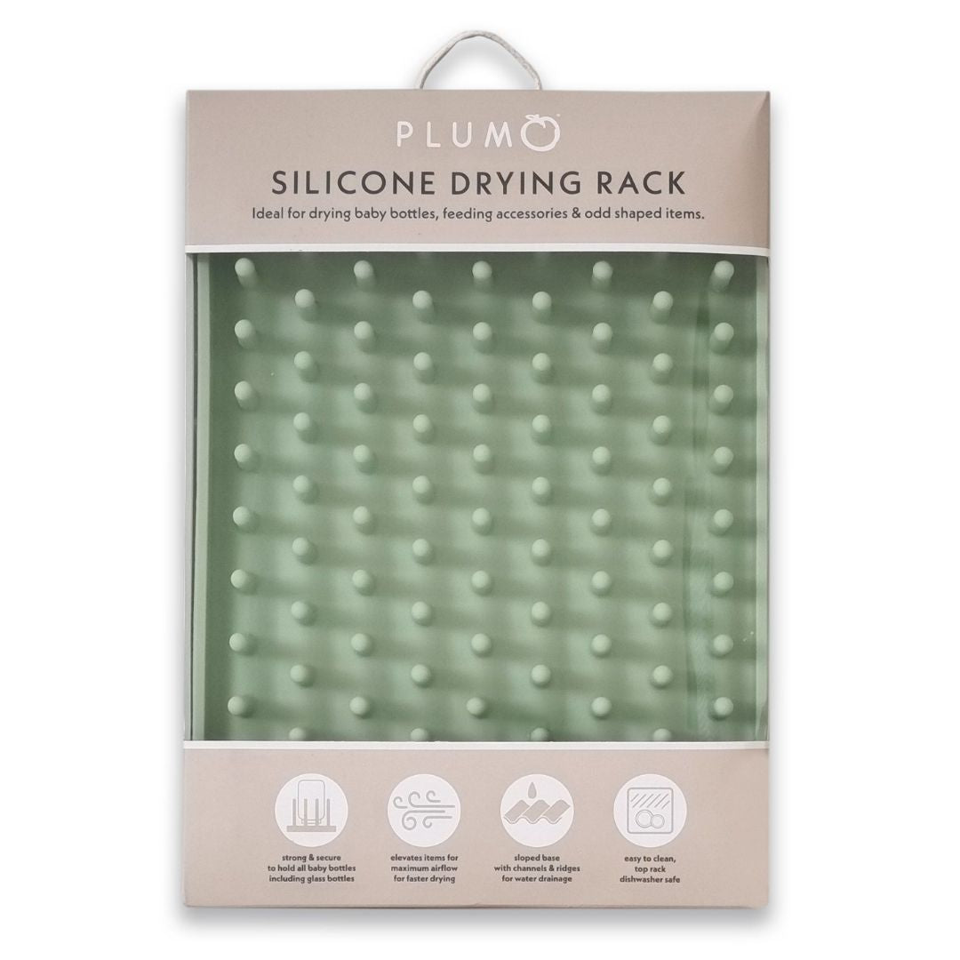 PLUM Silicone Drying Rack Olive