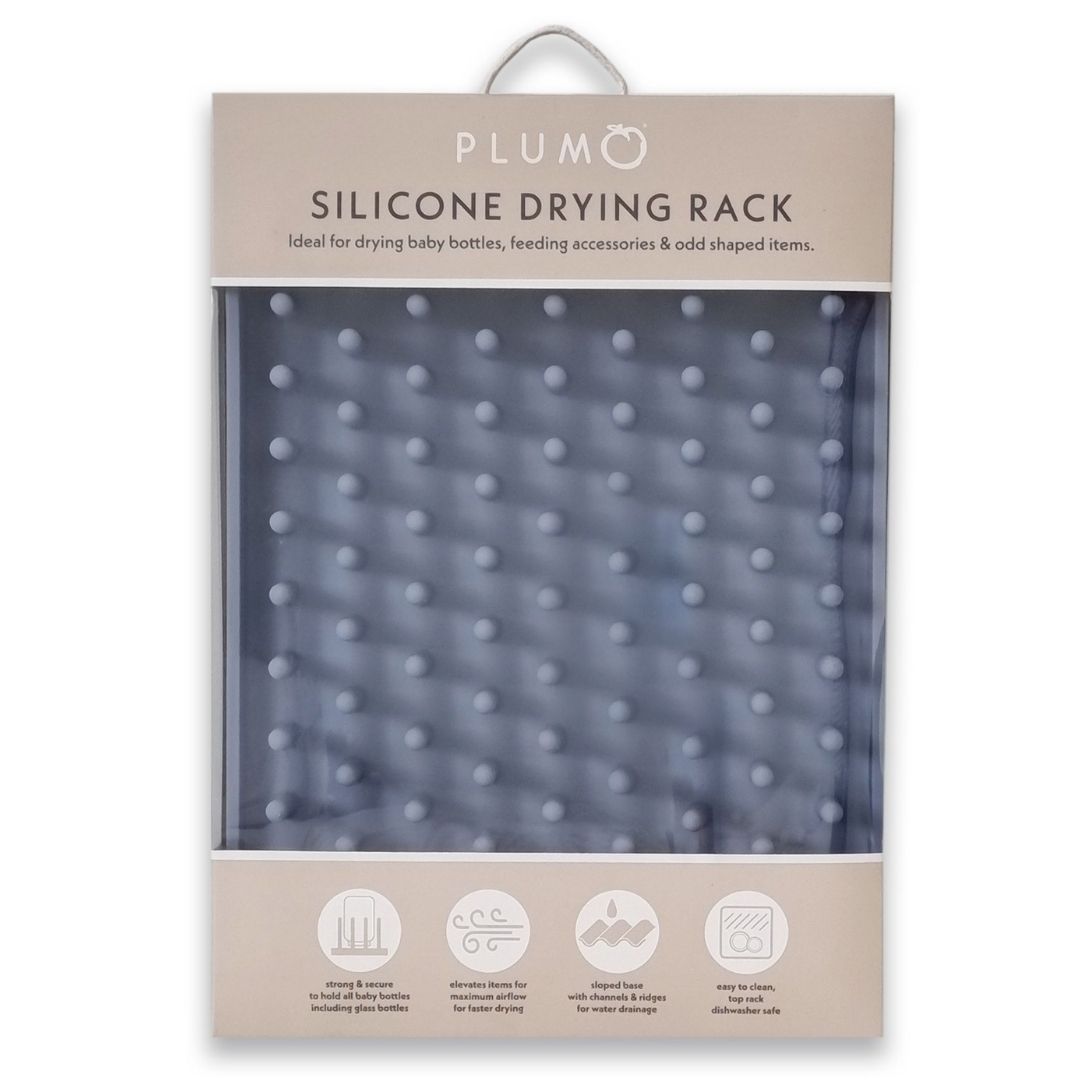 PLUM Silicone Drying Rack Steel Blue