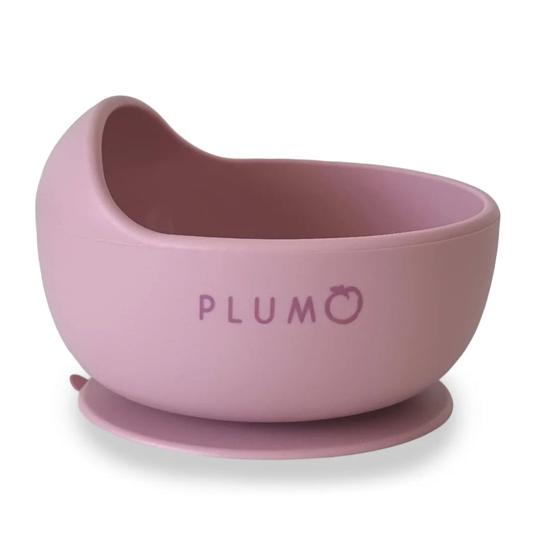 PLUM Silicone Duck Egg Bowl Dusty Berry