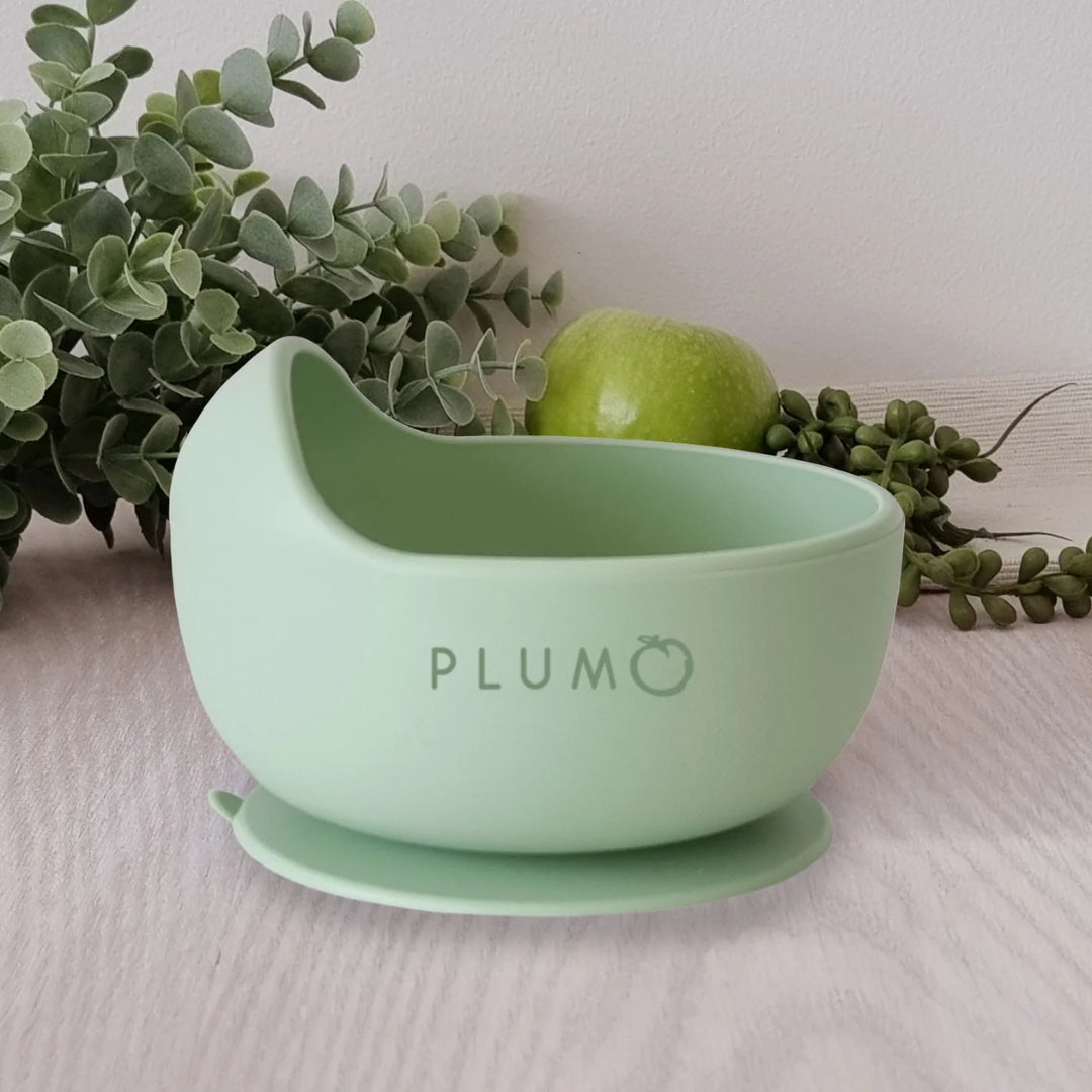 PLUM Silicone Duck Egg Bowl Olive