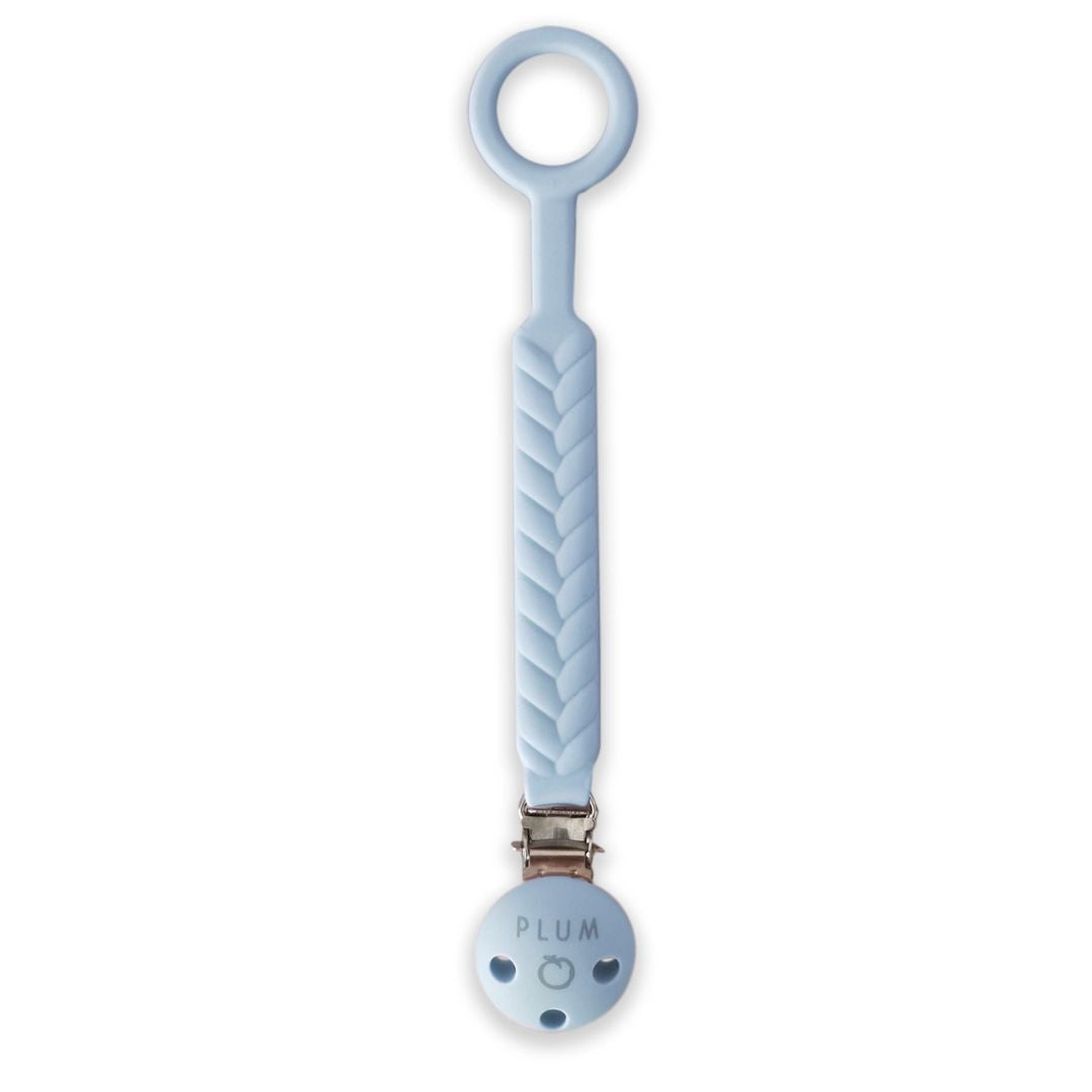 PLUM Sorbet Silicone Soother Connector Blueberry