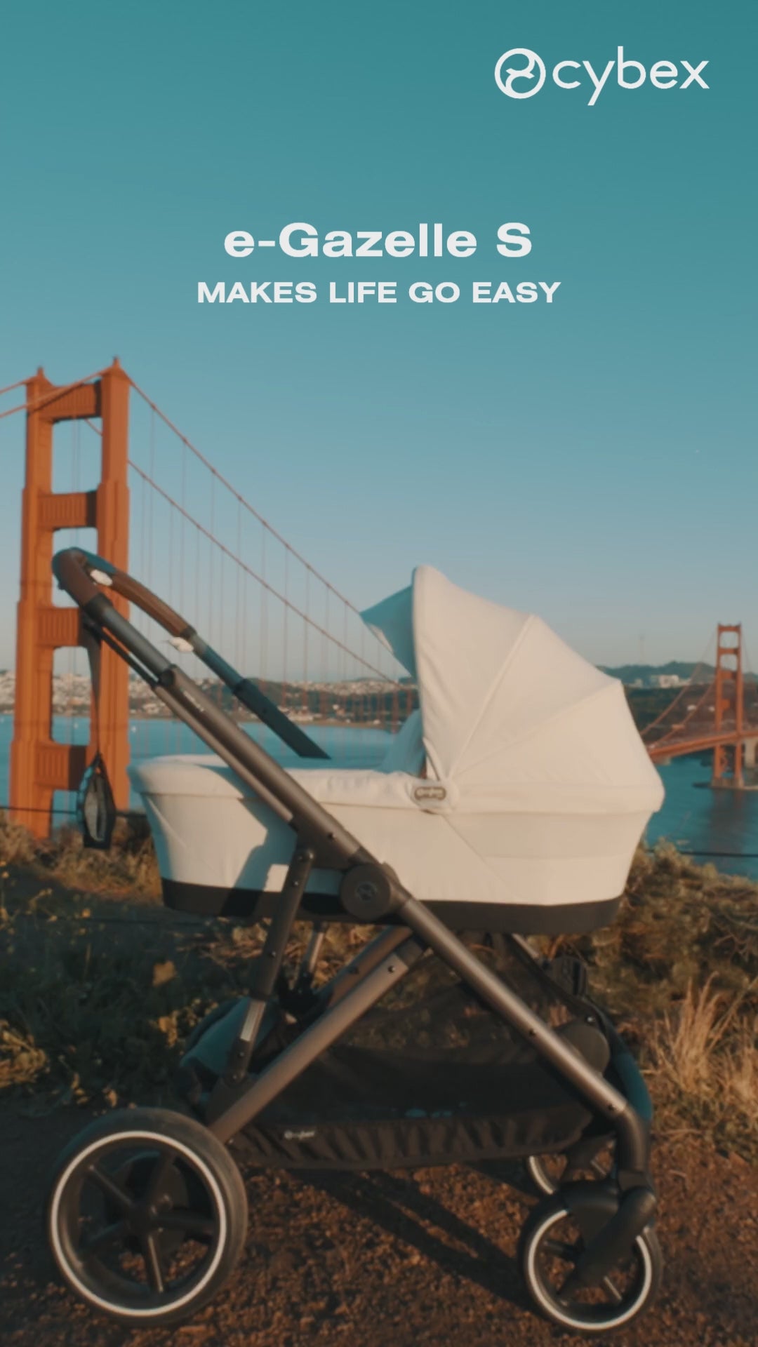 Load video: Cybex eGazelle S Pram
