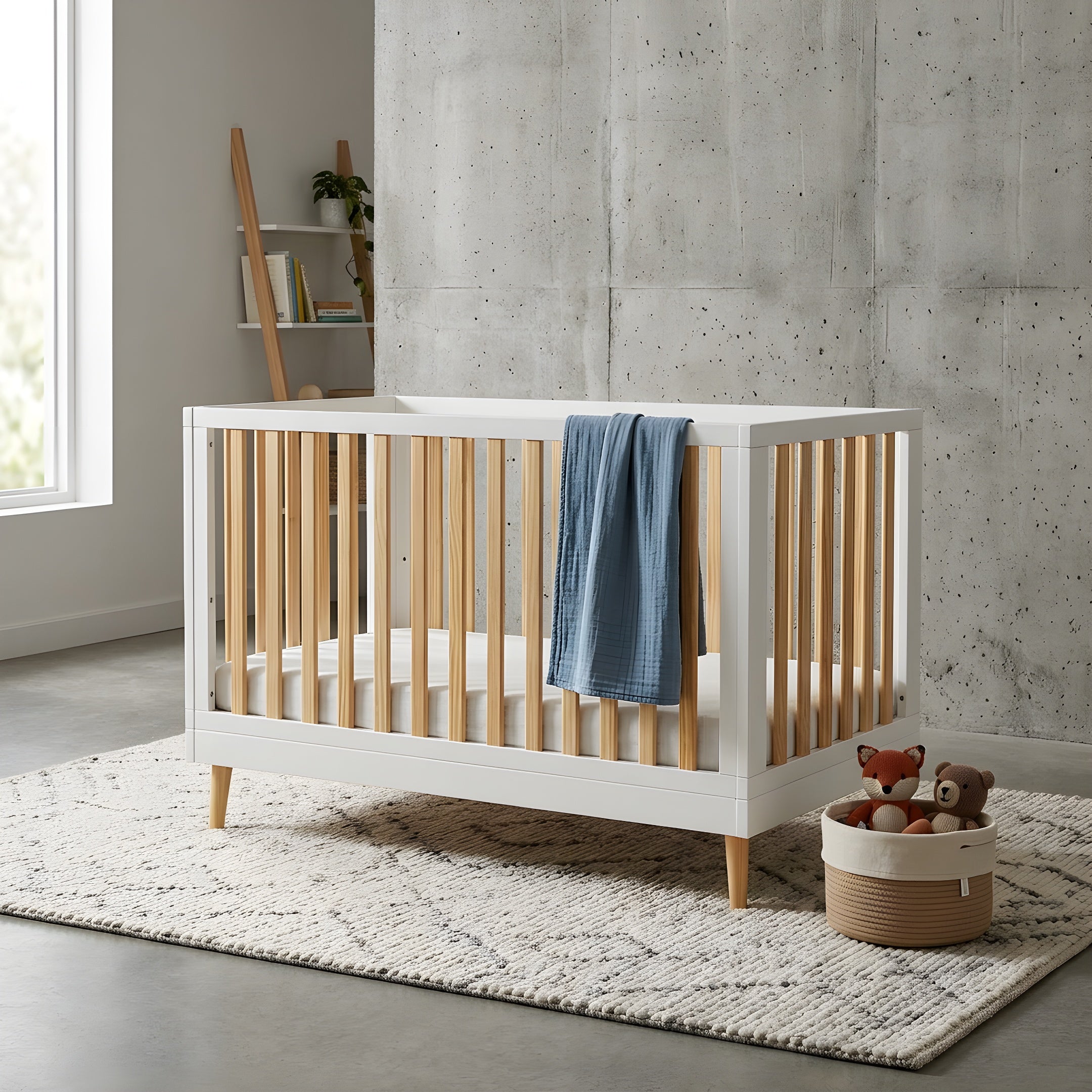 Wooden Crib