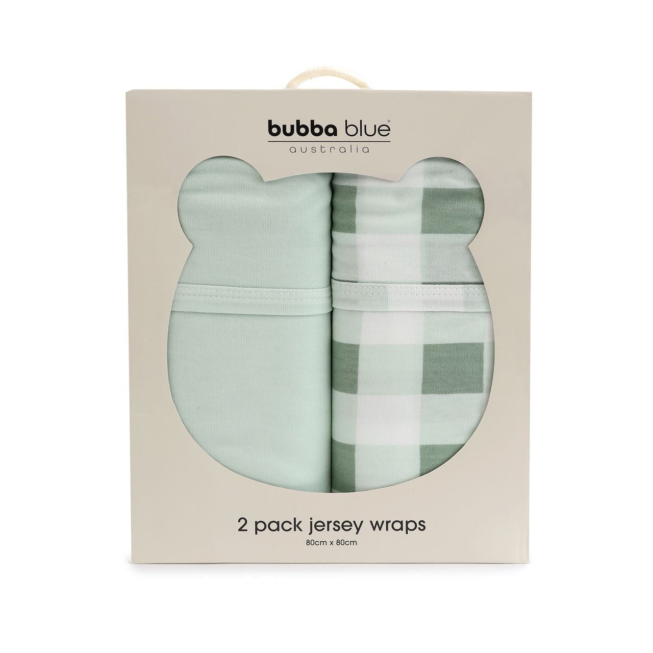 Bubba Blue Sundae Jersey Swaddle Wraps 2pk
