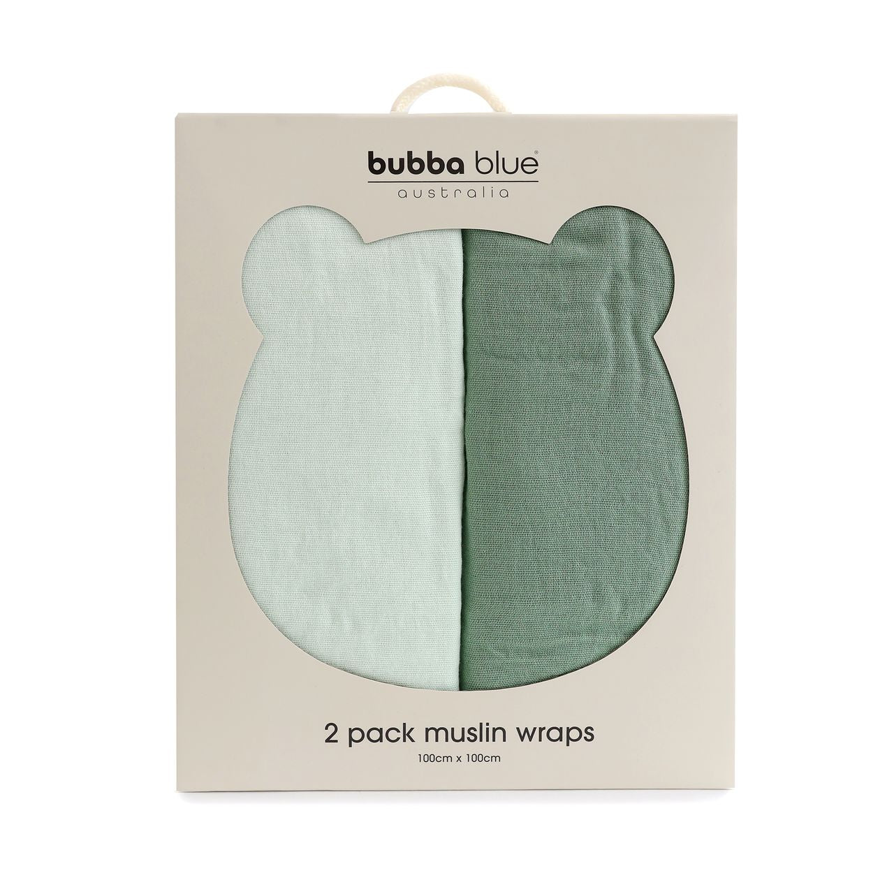 Bubba Blue Sundae Muslin Wraps 2pk
