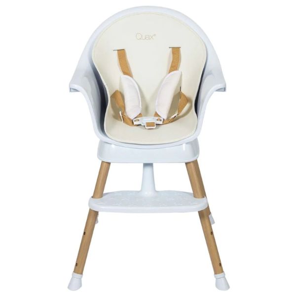 Quax Ultimo 3 High Chair White / Natural