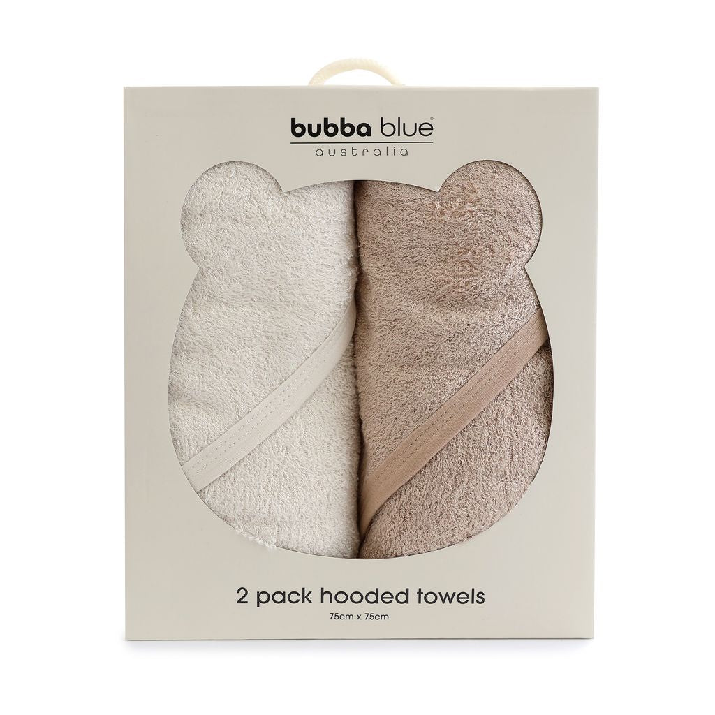 Bubba Blue Sundae Hooded Towels 2pk