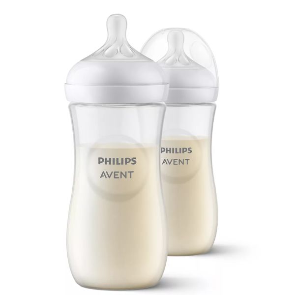 Avent Natural Response Baby Bottle 330ml 2pk