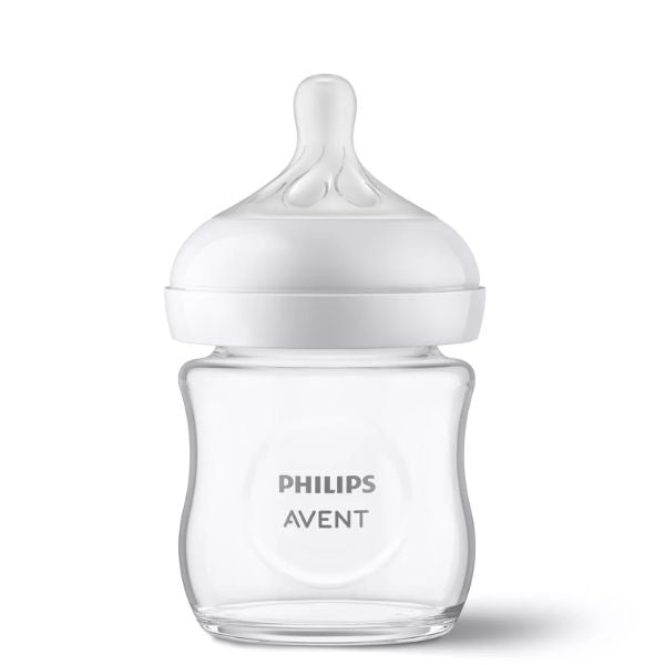 Avent Natural Response Glass Baby Bottle 120ml