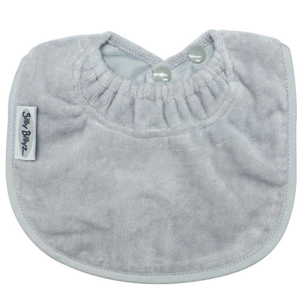 Silly Billyz Towel Biblet Silver