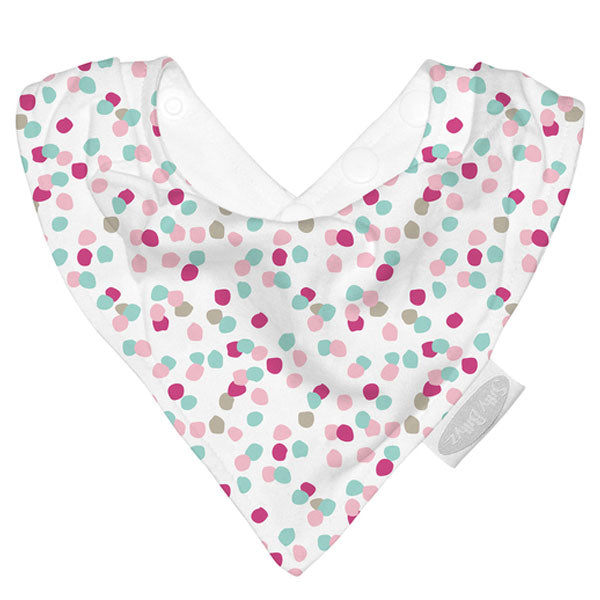 Silly Billyz Jersey Bandana Bib - Confetti