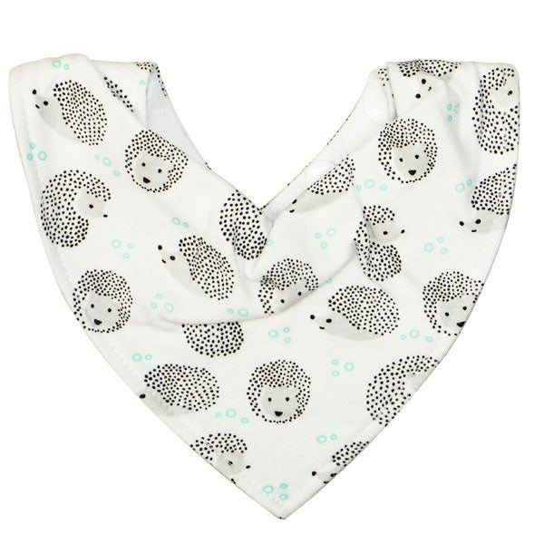 Silly Billyz Jersey Bandana Bib - Hedgehog