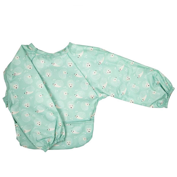 Silly Billyz Nylon Small Long Sleeve Bib Hedgehog