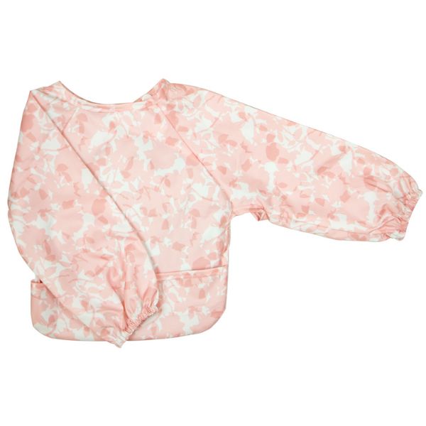 Silly Billyz Nylon Small Long Sleeve Bib Roses
