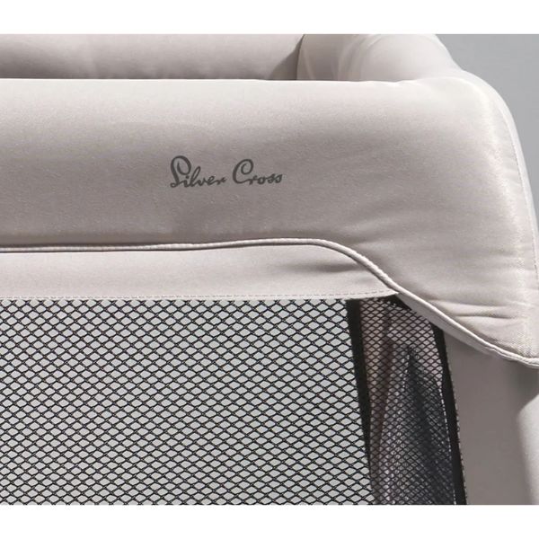Silver Cross Slumber Travel Cot Stone