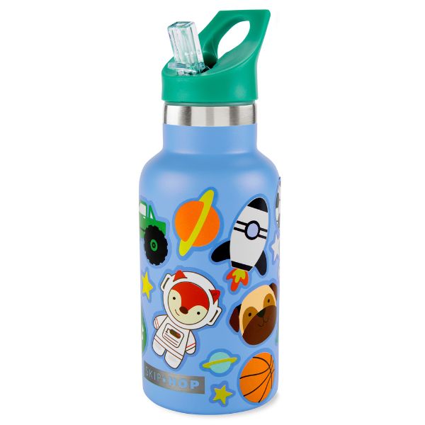 Skip Hop Stainless Steel Canteen Bottle Blue