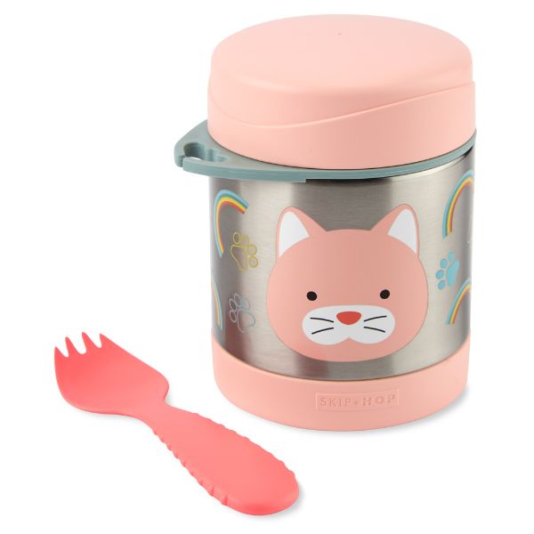 Skip Hop Zoo Insulated Food Jar Cat