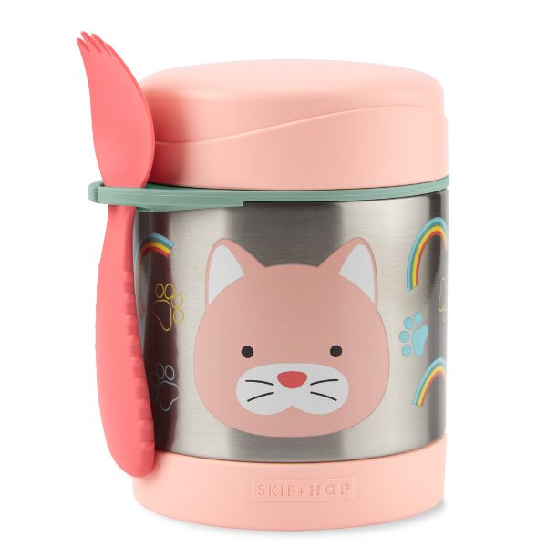 Skip Hop Zoo Insulated Food Jar Cat