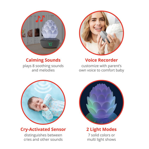 Skip Hop Cry-Activated Soother Terra