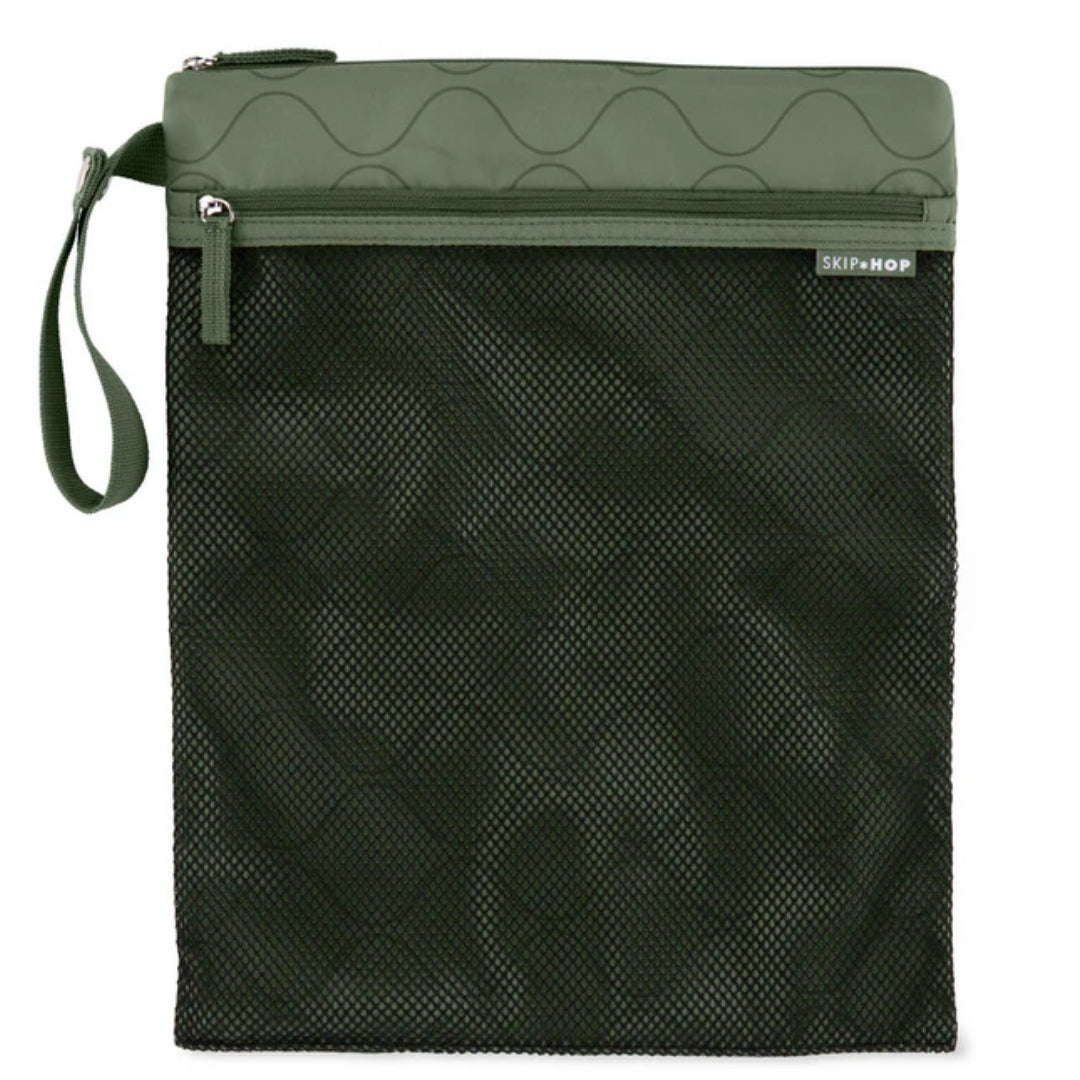 Skip Hop Grab & Go Wet/Dry Bag Dark Sage