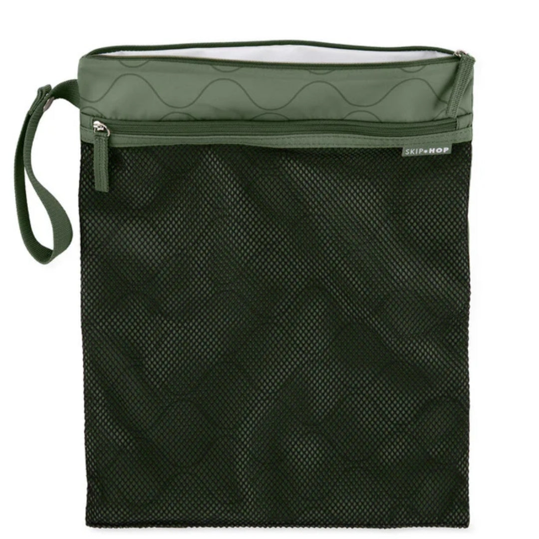 Skip Hop Grab & Go Wet/Dry Bag Dark Sage