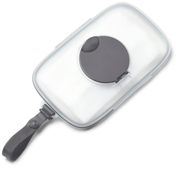 Skip Hop Grab & Go Perfect Seal Wipes Case Grey