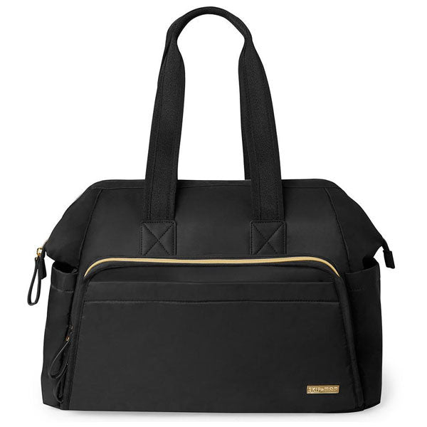 Skip Hop Mainframe Wide Open Satchel Black