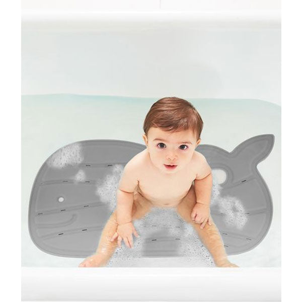 Skip Hop Moby Bath Mat With Grooves Grey