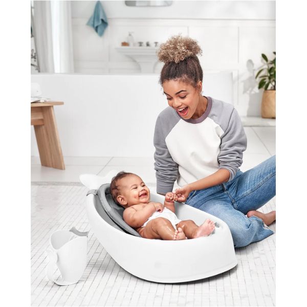 Skip Hop Moby Smart Sling 3 Stage Bath White