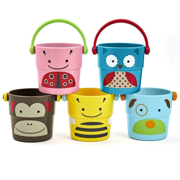 Skip Hop Explore & More Zoo Stack & Pour Buckets