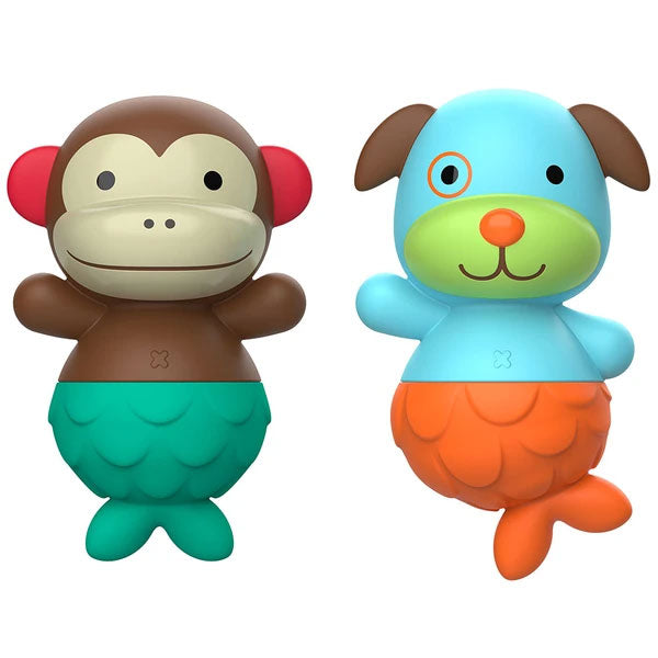 Skip Hop Zoo Mix & Match Flippers Monkey/Dog