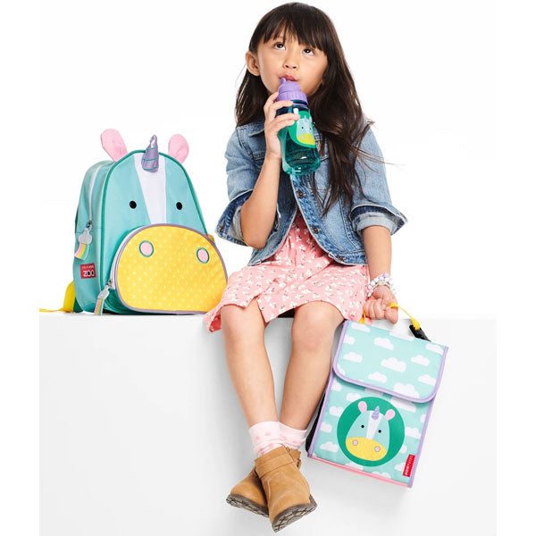 Skip Hop Zoo Straw Bottle Unicorn