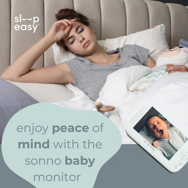 Sleep Easy Sonno 5in/12.7cm Crystal Clear Baby Monitor