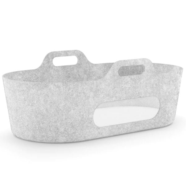 SnuzBaskit and Stand Bundle (Pine) Dove / Light Grey
