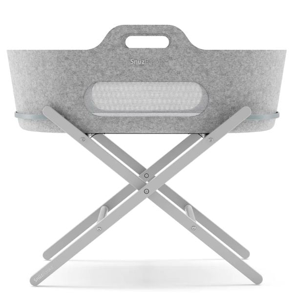 SnuzBaskit and Stand Bundle (Pine) Dove / Light Grey