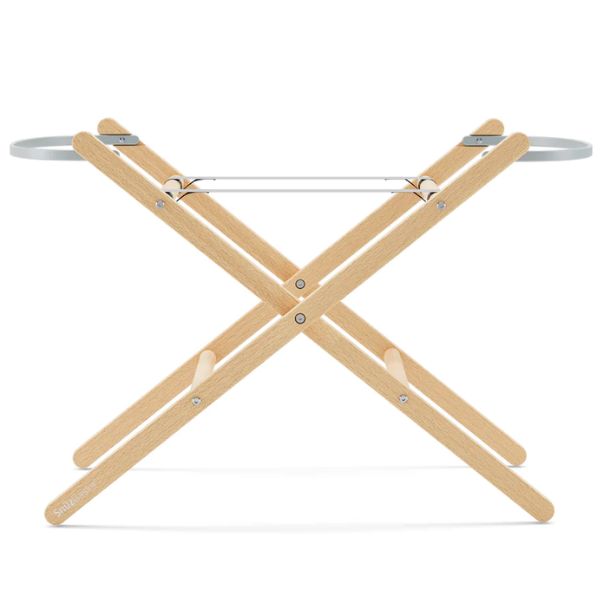 SnuzBaskit and Stand Bundle (Beech) Natural / Light Grey