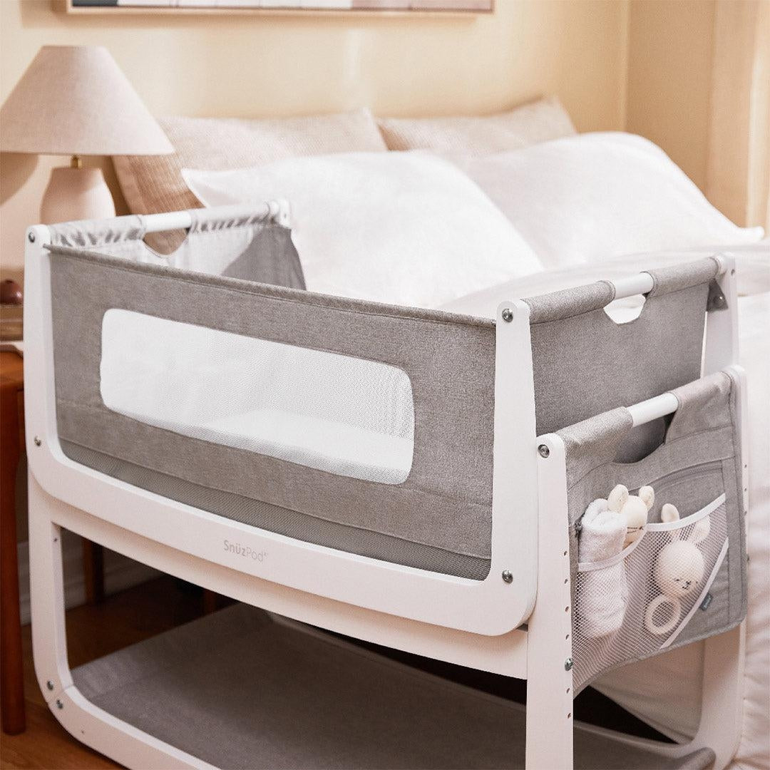 SnuzPod4 Co-Sleeper Dusk Grey