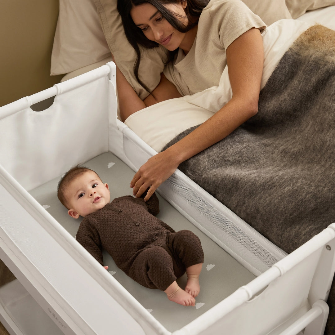 SnuzPod5 Co-Sleeper White